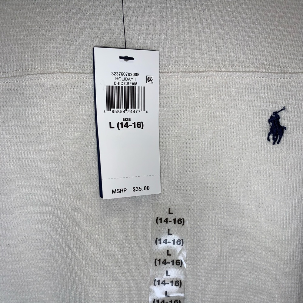 Polo Ralph Lauren. Brand New, Never Worn. Size Large 14/16
